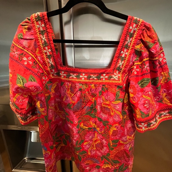 NWT Sezane x Farm Rio - Candice Blouse - Picture 2 of 3